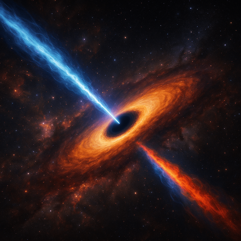 11 Milyar Yıllık Kara Delik Jetleri Keşfedildi