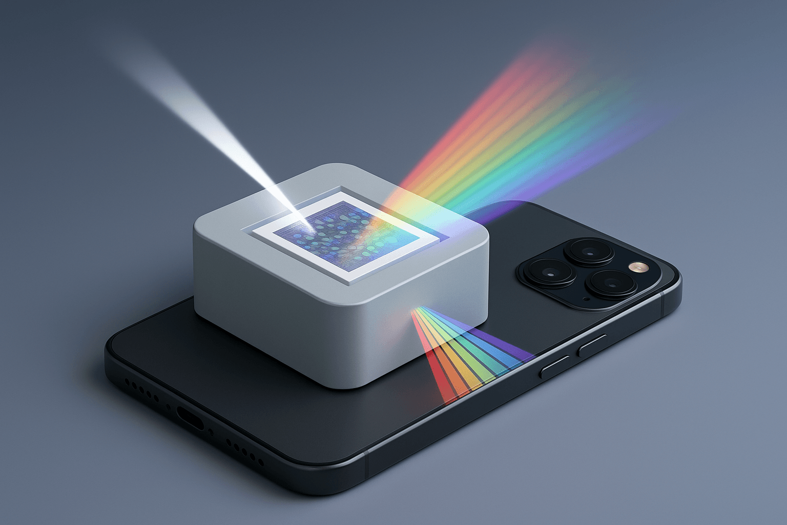 Akıllı Telefonlara Sığan Yüksek Çözünürlüklü Spektrometre Geliştirildi