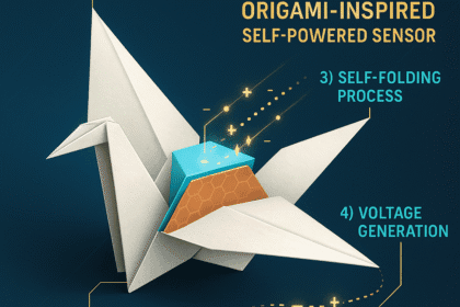 CO-TENG: Origami Esintili, Pilsiz ve Akıllı Giyilebilir Sensör