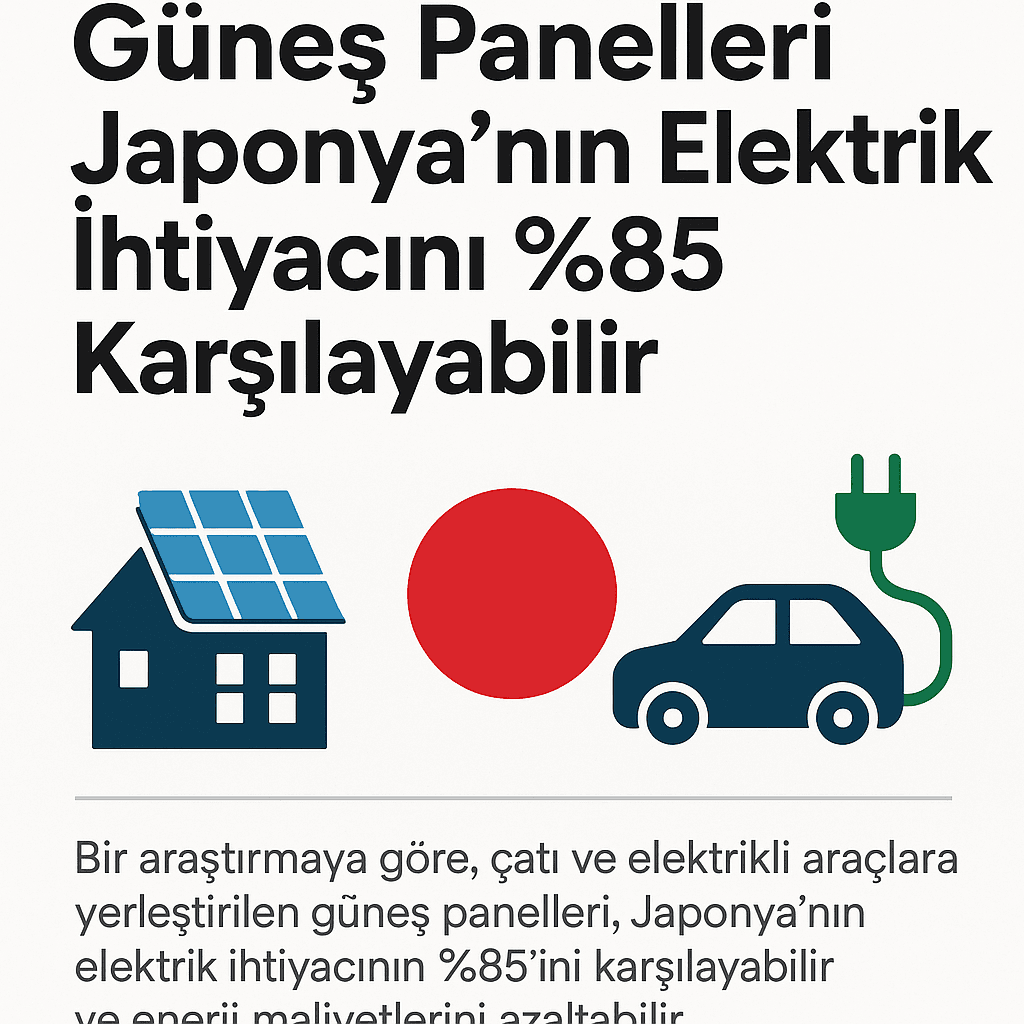 Japonya’da Güneş Enerjisi Devrimi Başladı