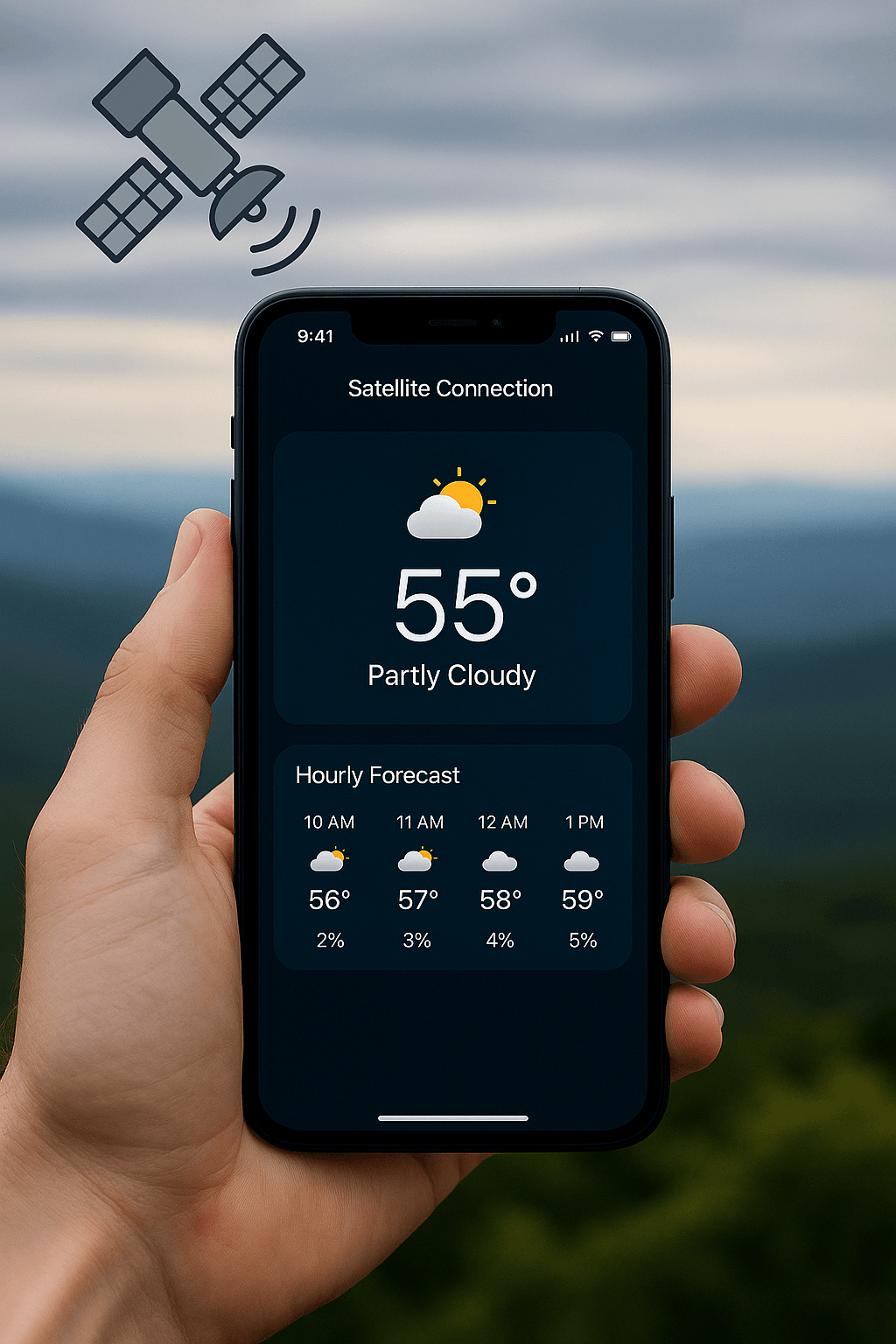 iOS 26 ile Uydu Destekli Hava Durumu