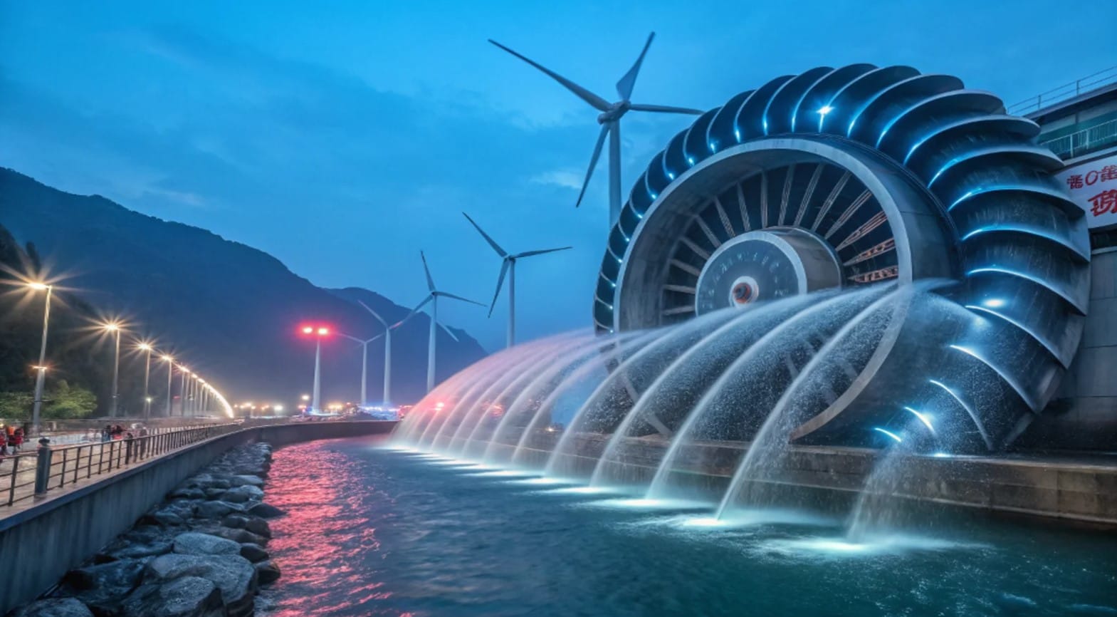 Çin, 500 MW Türbinle Temiz Enerjide Dünya Rekoru Kırdı