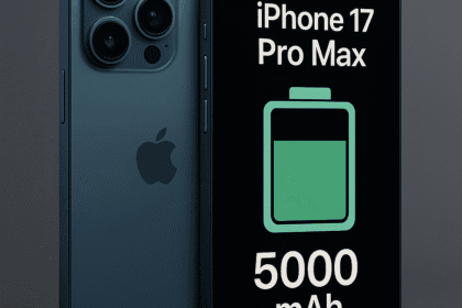 iPhone 17 Pro Max 5000 mAh Bataryayla Gelebilir