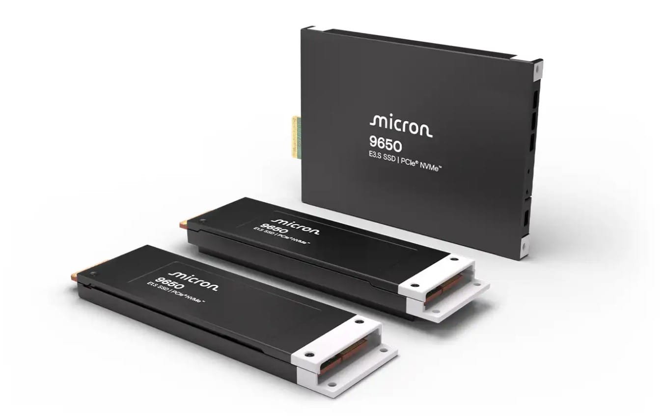 Micron'dan PCIe 6.0 SSD