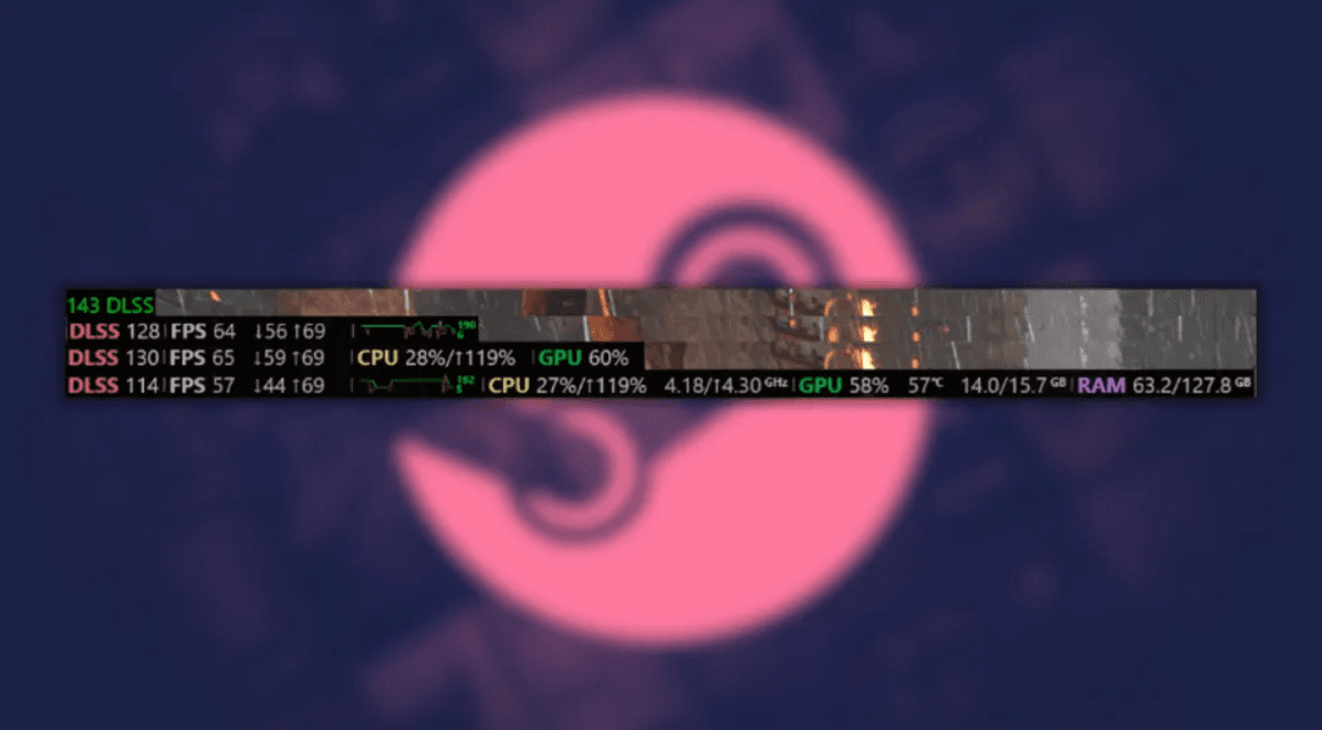 Steam Performans Katmanı GPU İzlemede Daha Doğru Sonuç Veriyor